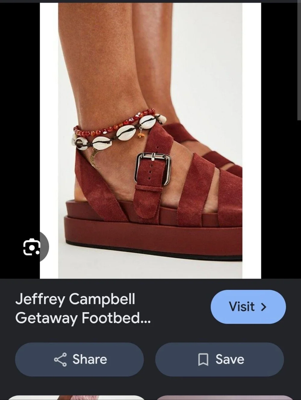 Jeffrey Campbell Brick Color Suede Sandals